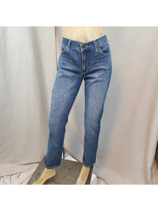 Lauren Ralph Lauren Denim - Lauren Ralph Lauren Blue Classic Straight Denim Jeans Pants Size 6 SMALL 29W